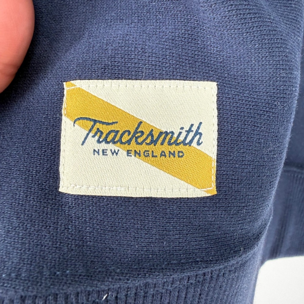 TRACKSMITH WOMEN'S TRACKHOUSE CREW NAVY BLUE MEDIUM NWT - Picture 7 of 11